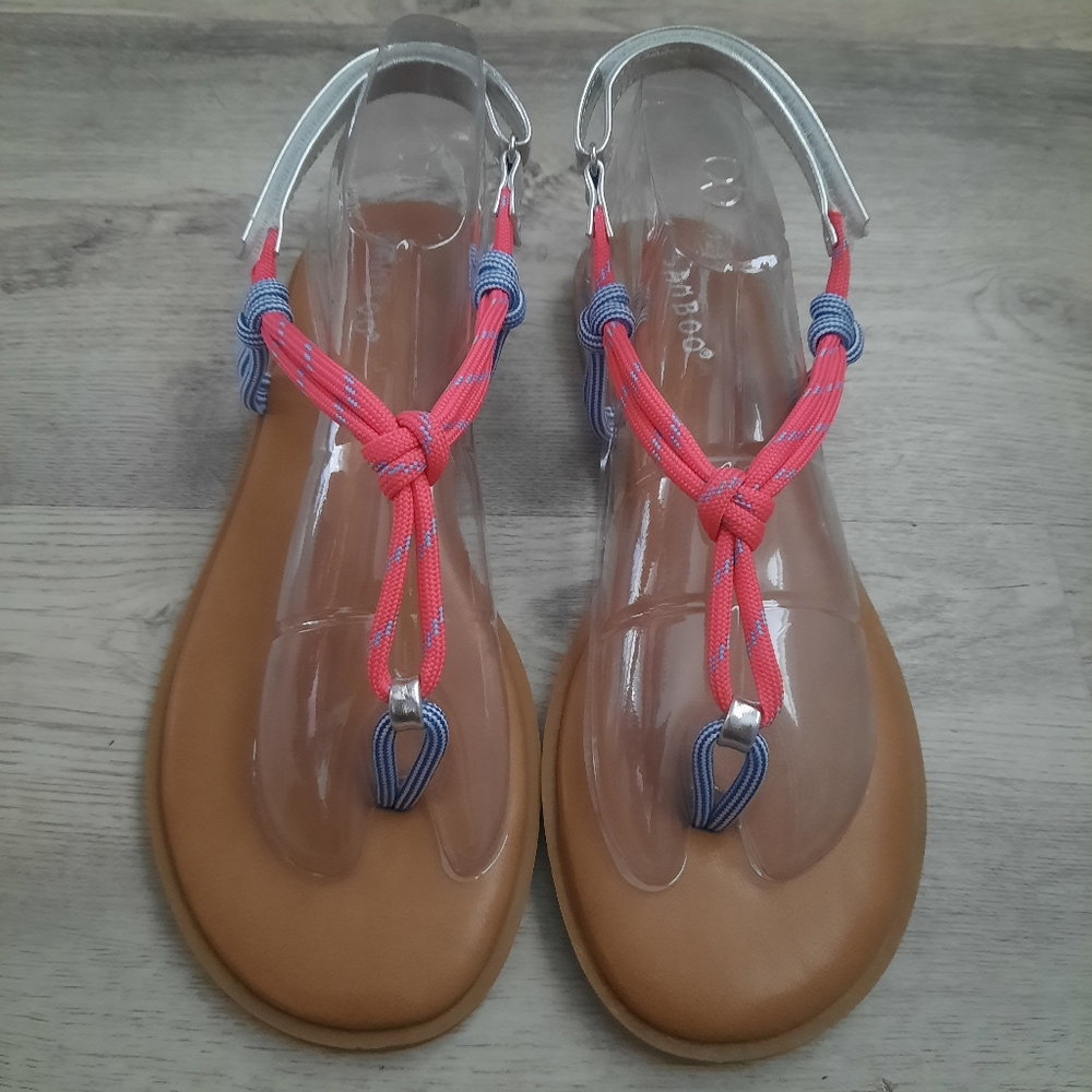 Colorful Knotted Sandals